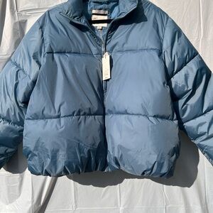 *NWT* A New Day Water-Resistant Light Blue Puffer Jacket